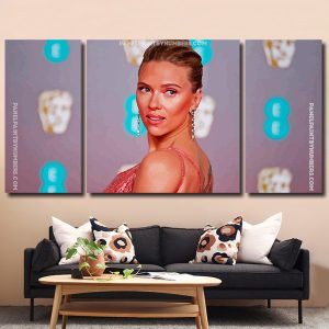 Scarlett Johansson panels paint by numbers