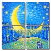 Starry Night panels paint by numbers