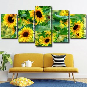 sunflowers art Panel paint by numbers