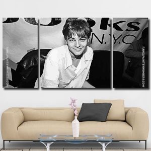 Young Leonardo DiCaprio panels paint by numbers