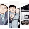 3 Stooges With Camera Panels paint by numbers