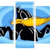 Daffy Duck Panel paint by numbers