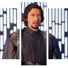 Adam Driver Kylo panels paint by numbers