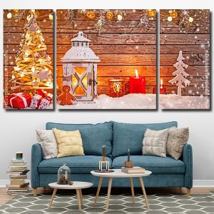 Aesthetic Christmas Vibes panels paint by numbers