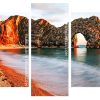 Aesthetic Durdle Door panels paint by numbers