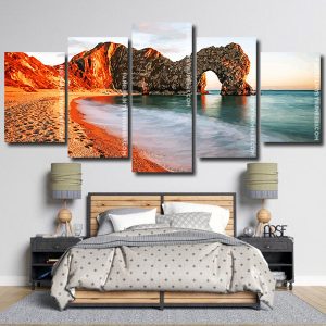 Aesthetic Durdle Door panels paint by numbers