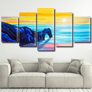 Aesthetic Durdle Door Art panels paint by numbers