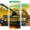 Aesthetic Military Tank panels paint by numbers