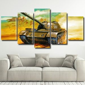 Aesthetic Military Tank panes paint by numbers