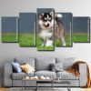 Aesthetic Pomsky panels paint by numbers