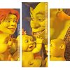 Aesthetic Shrek Movie Panels paint by numbers