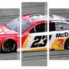 Aetshetic Nascar Vehicle panels paint by numbers