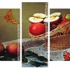 Apples And Butterflies Still Life panels paint by numbers