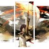 Attack On Titan Mikasa Ackerman Art Panels paint by numbers