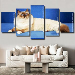 Balinese Cat Panels paint by numbers