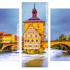 Bamberg City In Northern Bavaria Germany Panels paint by numbers