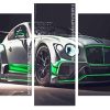 Bentley Sport Car Panels paint by numbers