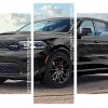 Black Durango Car panels paint by numbers