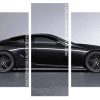 Black Lexus LC panels paint by numbers