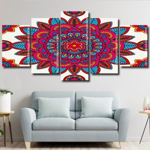 Boho Mandala panels paint by numbers