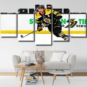 Boston Bruins ice hockey player Panel paint by numbers