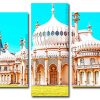 Brighton royal pavilion Panels paint by numbers