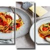 Bucatini Pasta Panels paint by numbers