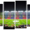 Camp Nou Stadium panels paint by numbers