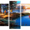 Campfire Memories panels paint by numbers