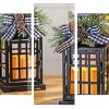 Christmas Light Lanterns Panels paint by numbers