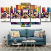 Colorful Last Supper Pop Art paint by numbers