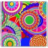 Colorful Mandalas panels paint by numbers