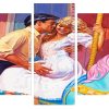 Couple On Carousel Panel paint by numbers