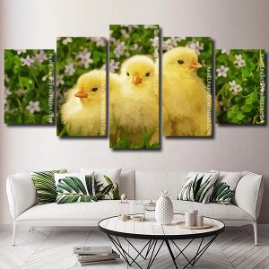 Cute Chicks panels paint by numbers