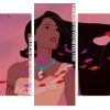 Disney Pocahontas panels paint by numbers