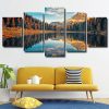 Dolomiti Italy Autumn Lago Antorno Landscape Panels paint by numbers