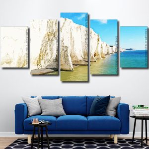 Dover seven sisters cliffs Panel paint by numbers