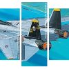 F 14 Tomcat Aircraft Panels paint by numbers