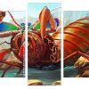 Fantasy Shrimp Panels paint by numbers