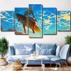 Fantasy Surfer panels paint by numbers