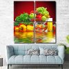 Fruits And Vegetables panels paint by numbers