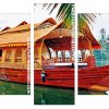 House boat Panels paint by numbers