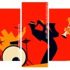 Illustration Latin Jazz Panels paint by numbers