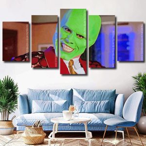 Jim Carrey The Mask Panels paint by numbers