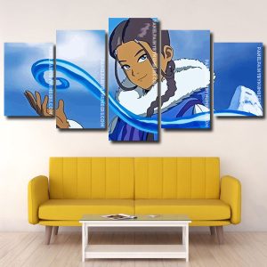 Katara Avatar The Last Airbender panels paint by numbers