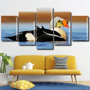 King Eider panels paint by numbers