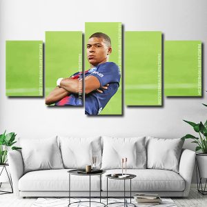 Kylian Mbappé Panel paint by numbers