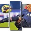 Kylian Mbappé footballer Panels paint by numbers