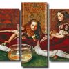 Leisure Hours by John Everett Millais Panels paint by numbers