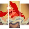 Little Mermaid Sebastian Crab Panel paint by numbers